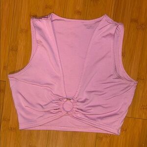Amazon Pink Crop Top Stylish and Trendy